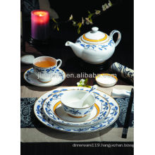 A069 High quality lead free fine bone china dinnerware set